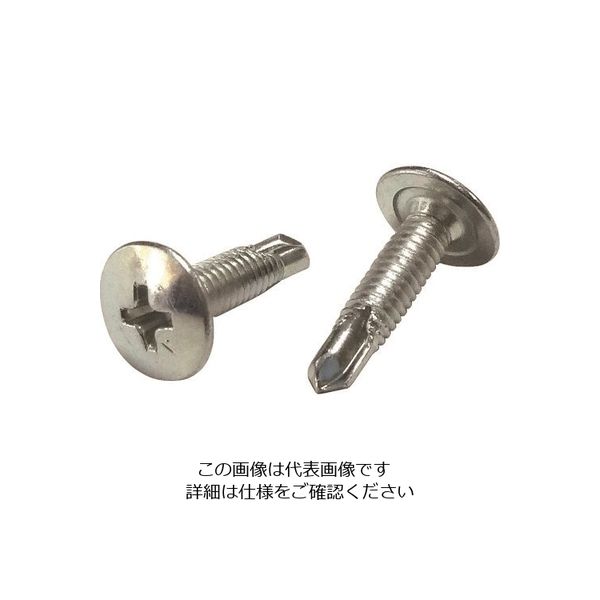 ドリルねじ ピアス ウスト D8 鉄 三価クロメート 4×16 (600本入) PIAS-TMUSHD8-SS-3W-416（直送品）