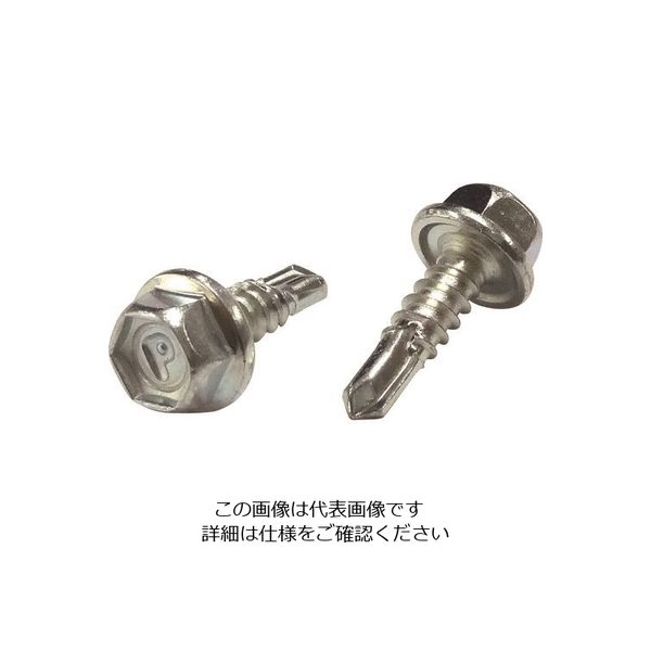 コノエ ドリルねじ ピアスHEX 六角 鉄 三価クロメート 6×45 (300本入) PIAS-HEX-SS-3W-645 1箱(300本)（直送品）