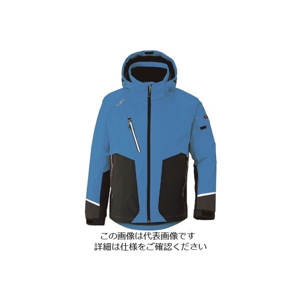 アイトス 光電子ストレッチ防寒ジャケットブルー AZ6174-006-6L 1着 226-1568（直送品）
