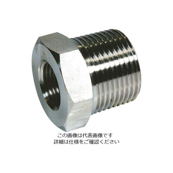 フジトク ブッシング 50A×40A ステンレス 304 BU-PT-50A-40A-SU4 1個 111-8515（直送品）