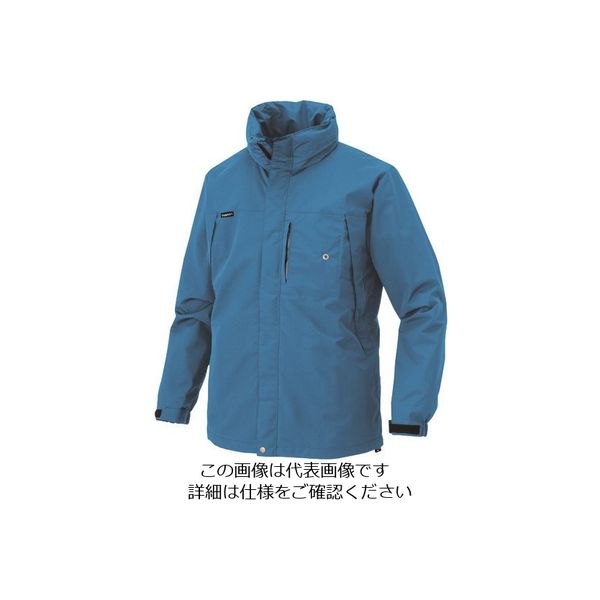 アイトス DIAPLEX 2層レインジャケット スチールブルー AZ56315-016-L 1着 226-1527（直送品）