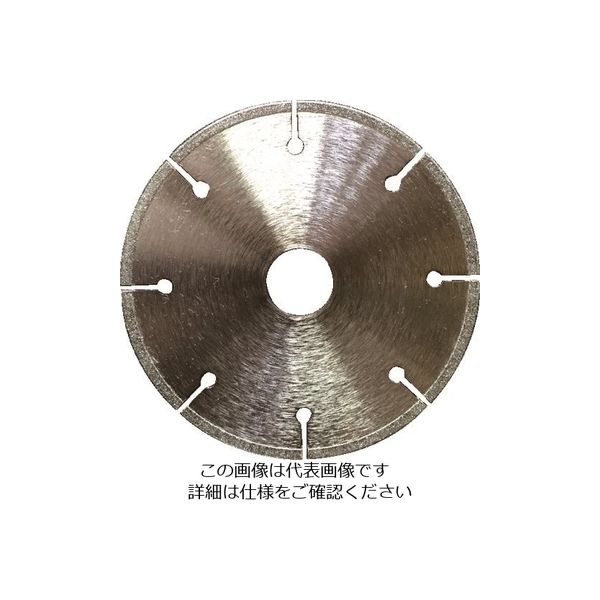 ヤマグチ 電着ダイヤモンドカッター EDー105 #60 1枚 852-3958（直送品）