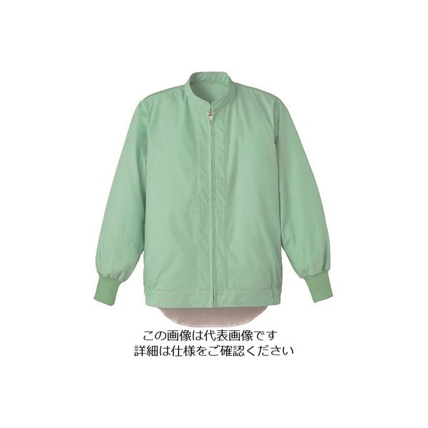 サーヴォ サンペックス 男女兼用長袖ジャンパーグリーン FAP-2723-L 1着 204-1855（直送品）