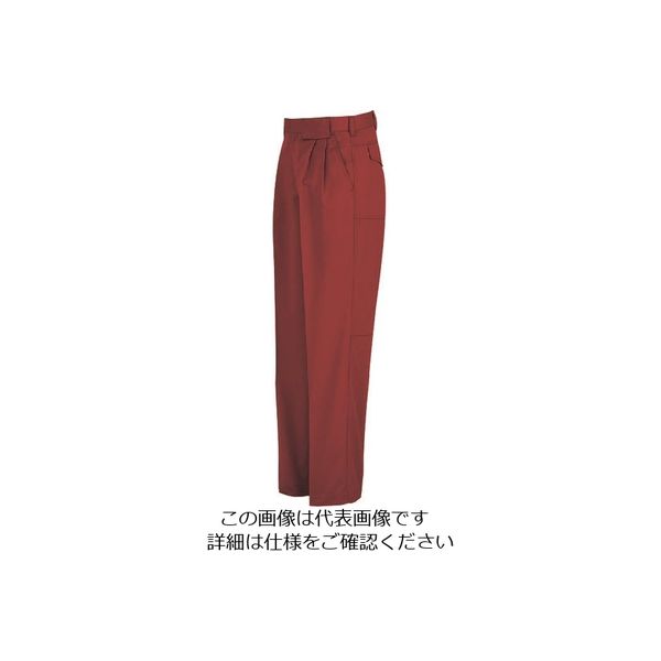 アイトス ワークパンツ(2タック) ワインレッド 88 5572-009-88 1着 139-2041（直送品）