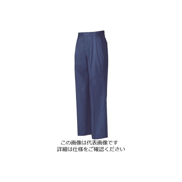 アイトス ワークパンツ(2タック) ブルー 125 5322-006-125 1着 137-6218（直送品）