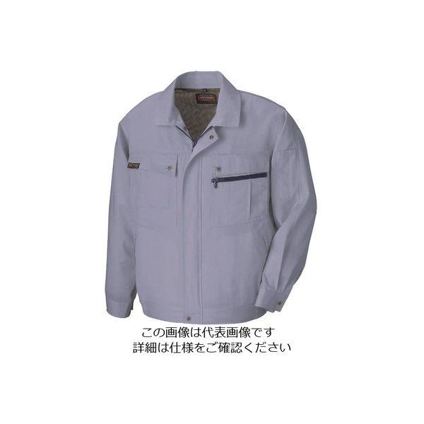 アイトス 長袖サマーブルゾン(無地)(男女兼用) ミストバイオレット LL 5590-076-LL 1着 144-3853（直送品）