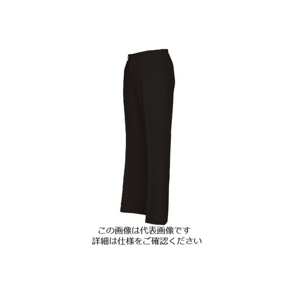 アイトス レディースシャーリングパンツ(1タック) ブラック L 5553-010-L 1着 139-3564（直送品）