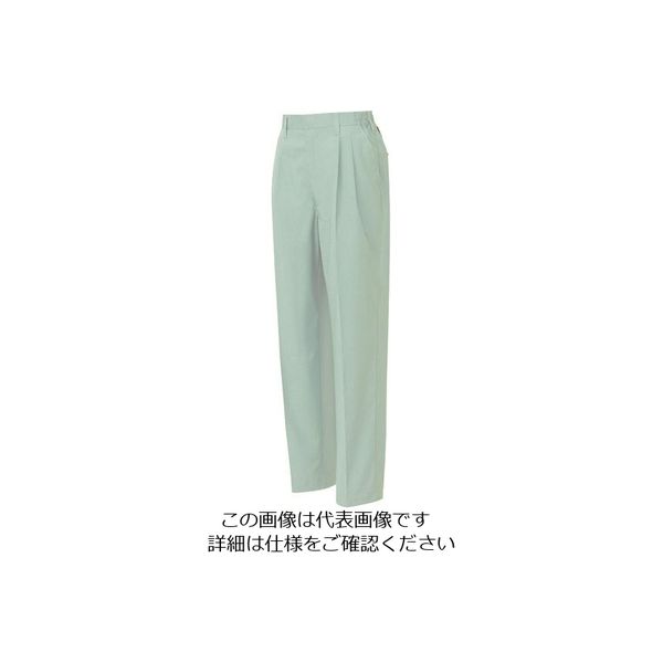 アイトス レディースシャーリングパンツ(2タック) アースグリーン 5L 5363-005-5L 1着 138-2480（直送品）