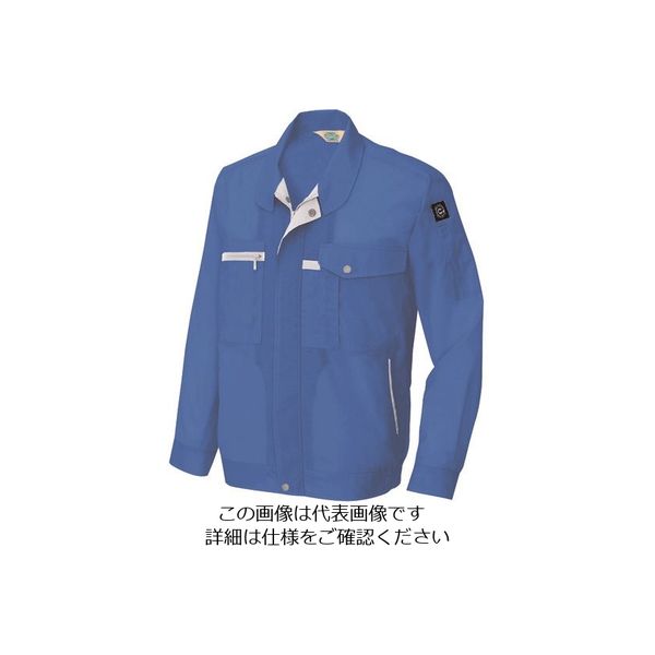 アイトス 長袖サマーブルゾン(男女兼用) ロイヤルブルー M 5360-006-M 1着 143-2779（直送品）