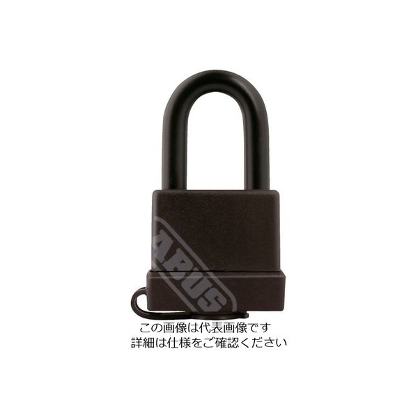 ABUS SecurityーCenter 真鍮南京錠 70ー35 ブラック 70-35-BLACK 1セット(12個) 826-5399（直送品）