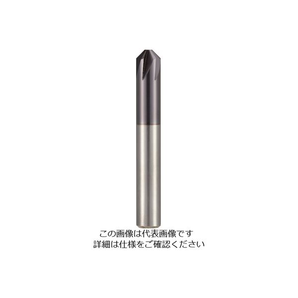 グーリング 面取り用ミーリングカッタ 90°フラットポイント レギュラTiAlNコート 12mm 6786 12.000 1本（直送品）
