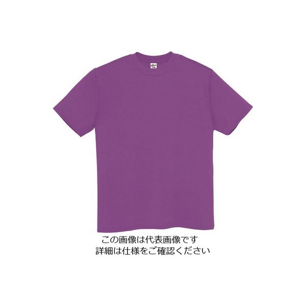 アイトス Tシャツ(男女兼用) パンジー L MT180-045-L 1着 144-1265（直送品）
