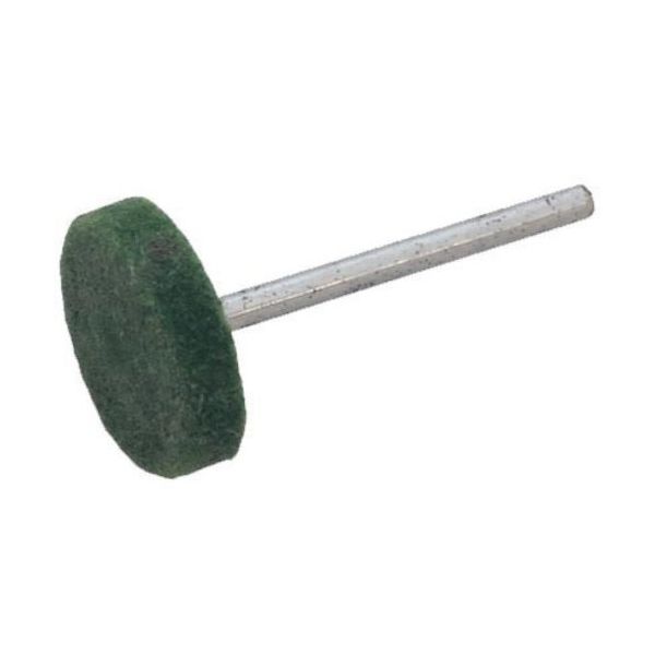 ムラコ MURAKO フェルトミニホイール 外径20幅5軸径3 平型 青棒含浸タイプ MSF205S-B 1セット(10個)（直送品）