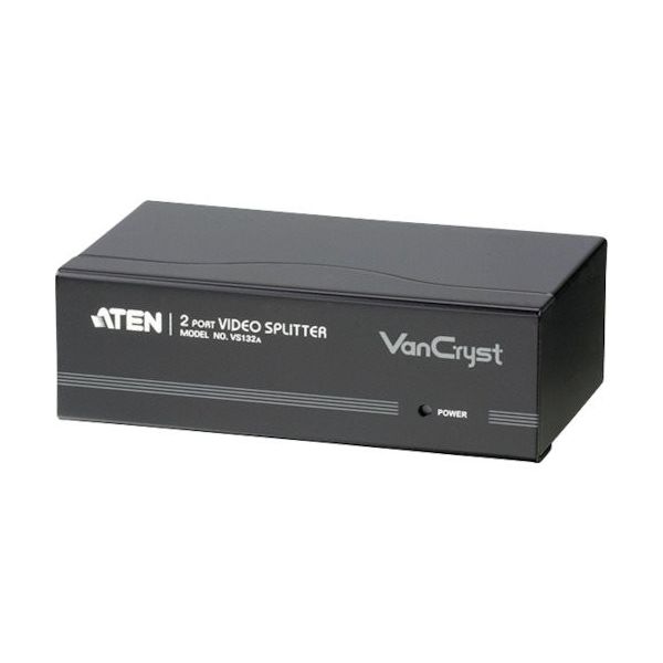ATEN（エーテン） ATEN ビデオ分配器 VGA 1入力 / 2出力 VS132A 1台 115-2295（直送品）