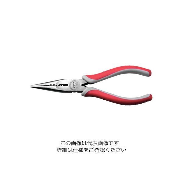 ツノダ TTC 万能ラジオペンチ バネ付 150mm TH-212DG 1セット(60丁) 118-9952（直送品）