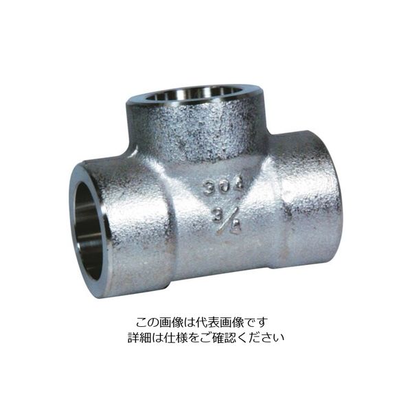 ちーず フジトク チーズ TEE 32A ステンレス SUS304 差し込み溶接 T-SW