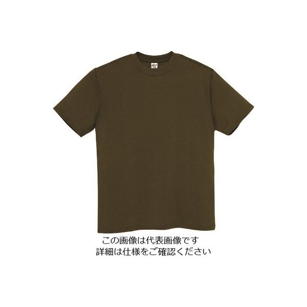 アイトス Tシャツ(男女兼用) フォレストグリーン 5L MT180-021-5L 1着 144-4439（直送品）