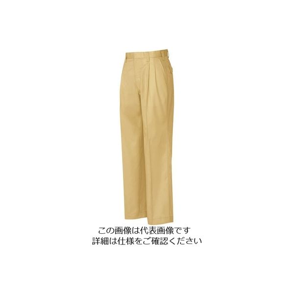 アイトス ワークパンツ(2タック) マスタード 85 5322-019-85 1着 143-0439（直送品）