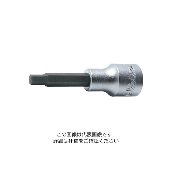 山下工業研究所 コーケン 12.7mm差込 ヘックスビットソケット 全長60mm 1/2 4010A.60-1/2 1個 121-8353（直送品）