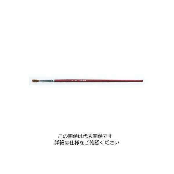 サクラクレパス サクラ 画筆馬毛(プラ軸)丸型URー4 UR-4 1セット(40本) 851-2620（直送品）
