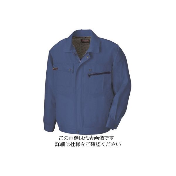 アイトス 長袖サマーブルゾン(無地)(男女兼用) ロイヤルブルー L 5590-006-L 1着 144-7029（直送品）