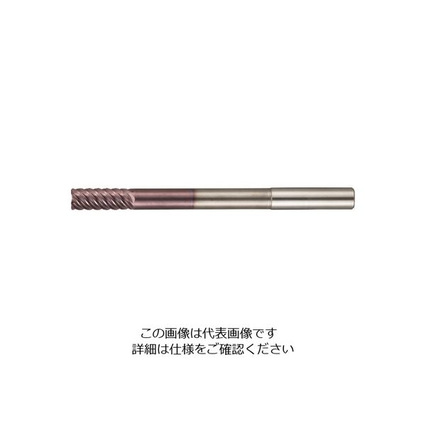 グーリング 高硬度用多刃エンドミル コーナーR ロングFIREコート 10mm 3363 10.000 180-4595（直送品）