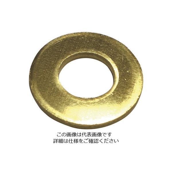 コノエ ワッシャー JIS 真鍮 M8 WJ-BR-8 1セット(50枚) 216-4222（直送品）