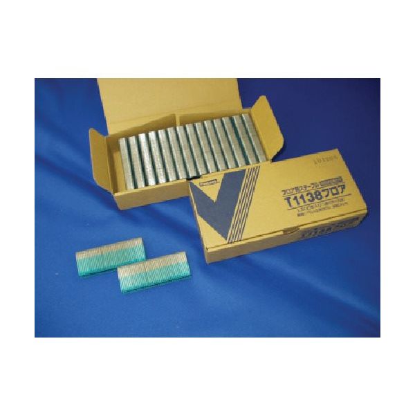 タチカワ フロアステープル 肩幅8mm 長さ32mm 1500本入り T1132F M 1セット(12000本:1500本×8箱)（直送品）