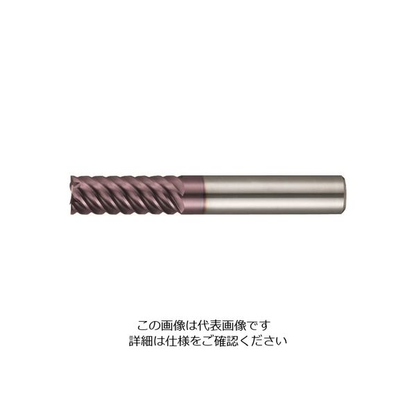 グーリング 高硬度用多刃エンドミル レギュラFIREコート 5mm 3715 5.000 181-4035（直送品）