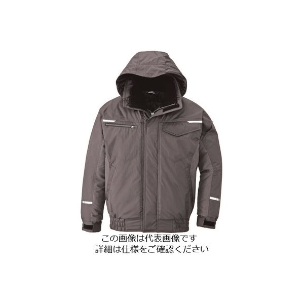 アイトス 制電防寒ブルゾン グレー AZ9366-004-5L 1着 226-1542（直送品）