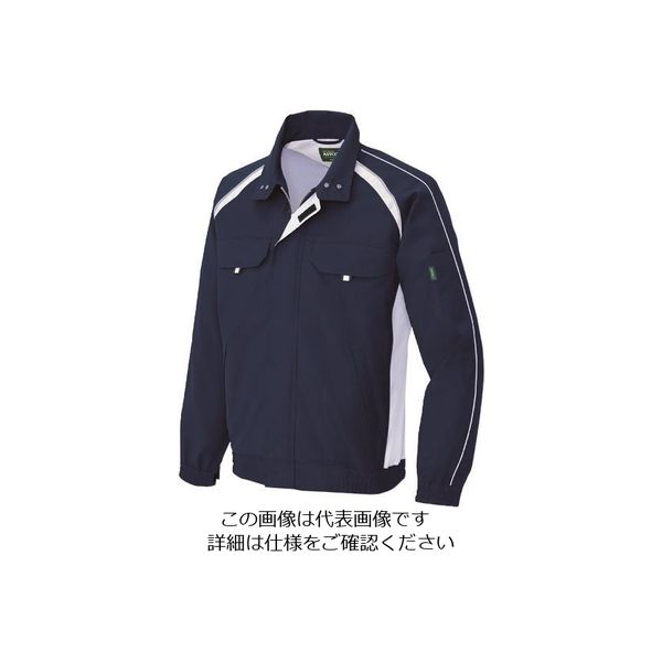 アイトス 長袖サマーブルゾン ネイビー LL 1730-008-LL 1着 144-5298（直送品）