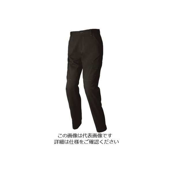 アイトス カーゴパンツ(ノータック)(男女兼用) ブラック S 2551-010-S 1着 144-1438（直送品）