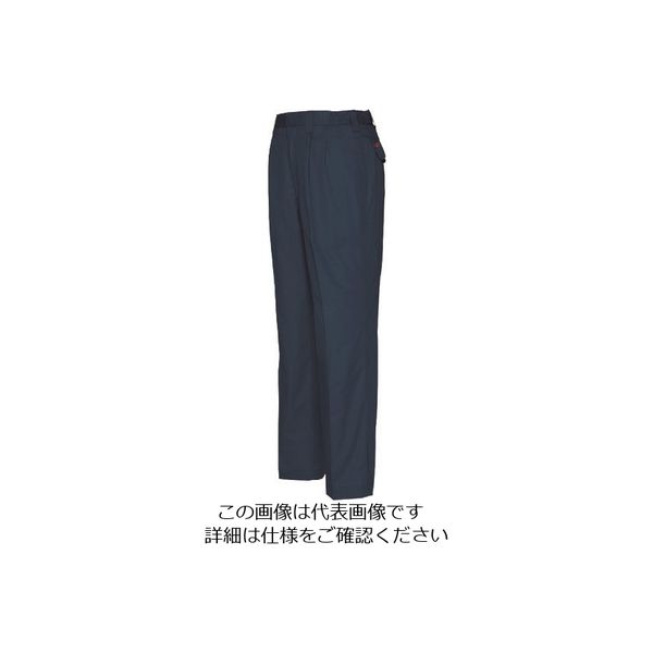 アイトス シャーリングワークパンツ(2タック)(男女兼用) ネイビー S 5532-008-S 1着 139-0360（直送品）