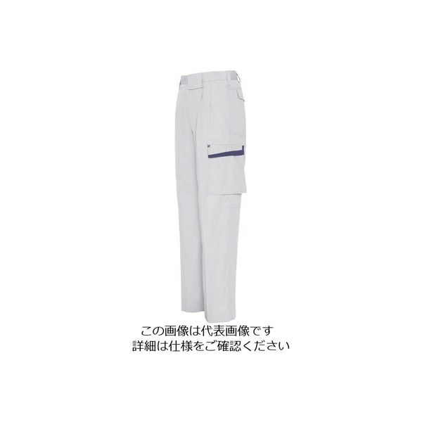 アイトス カーゴパンツ(2タック) シルバーグレー×ロイヤルブルー 88 5574-003-88 1着 139-0384（直送品）