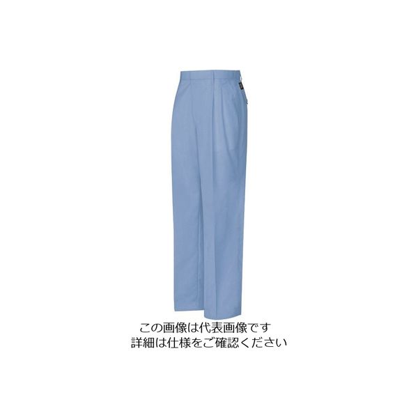 アイトス ワークパンツ(2タック) サックス 95 5362-007-95 1着 137-7751（直送品）