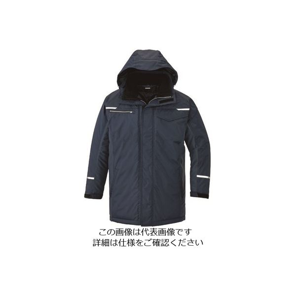 アイトス 制電防寒コート ネイビー AZ9365-008-3L 1着 226-1526（直送品）
