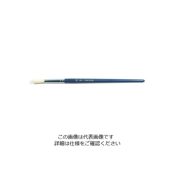 サクラクレパス サクラ 画筆豚毛(プラ軸)丸型BRー18 BR-18 1セット(15本) 851-2597（直送品）