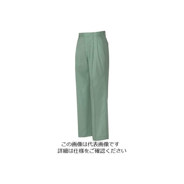 アイトス ワークパンツ(2タック) ターコイズ 110 5322-027-110 1着 137-9291（直送品）