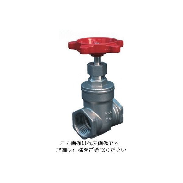 イノック（INOC） イノック ねじ込みゲートバルブ 304SGAV20A 1セット（4個） 806-5131（直送品）