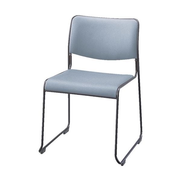 ナイキ パイプチェアー ビニールレザー張り E150B-LGL 1個(1脚) 868-4697（直送品）