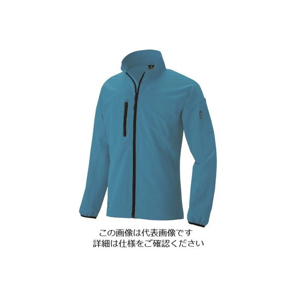 アイトス 長袖ブルゾン ターコイズブルー LL 10333-027-LL 1着 143-2858（直送品）