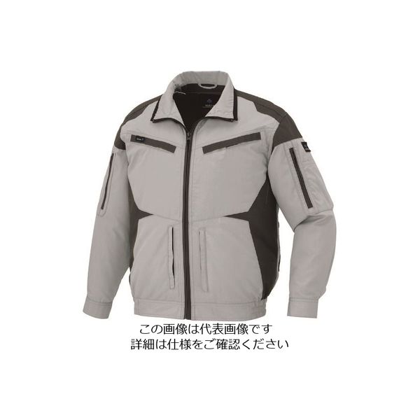 アイトス 空調服用長袖ブルゾン(空調服TM) シルバーグレー SS AZ30589-003-SS 1着 213-7443（直送品）
