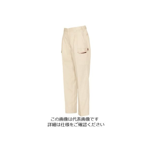 アイトス カーゴパンツ(2タック) ベージュ×ワインレッド 120 5554-002-120 1着 139-3541（直送品）