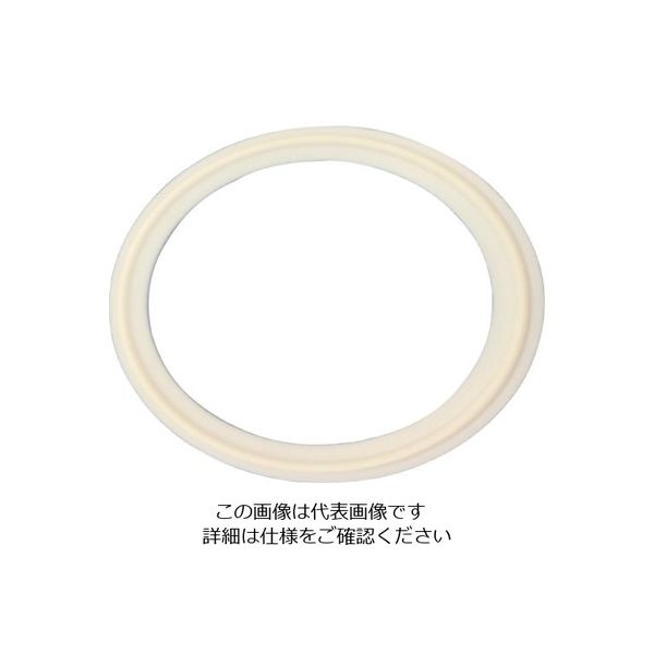 フジトク サニタリーガスケットパッキン 4s テフロン ZGT-4S-PTFE 1個 111-8545（直送品）