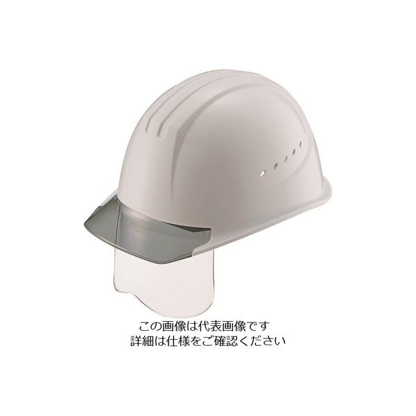 タニザワ エアライト搭載シールド面付ヘルメット ST#1610VJーSH(EPA) 帽体色 グレー 1610VJ-SH-GR5V2 1個（直送品）