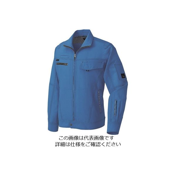 アイトス 長袖サマーブルゾン(男女兼用) ロイヤルブルー 4L 30430-016-4L 1着 144-0783（直送品）