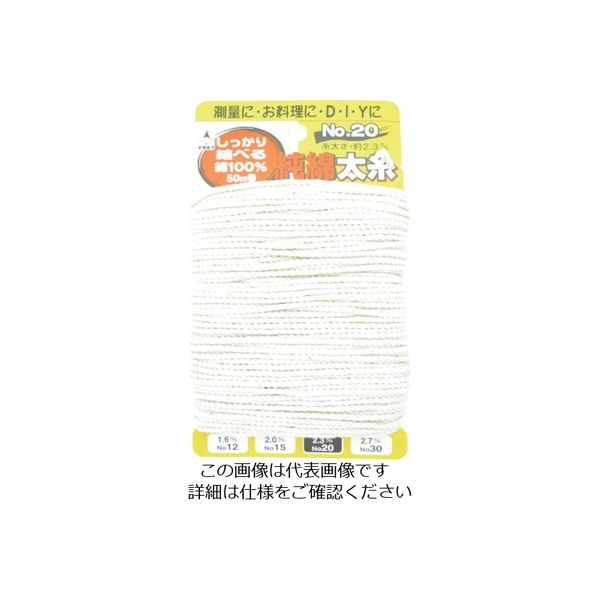 たくみ 純綿水糸 NO.20 3020 1セット(10個) 851-1587（直送品）