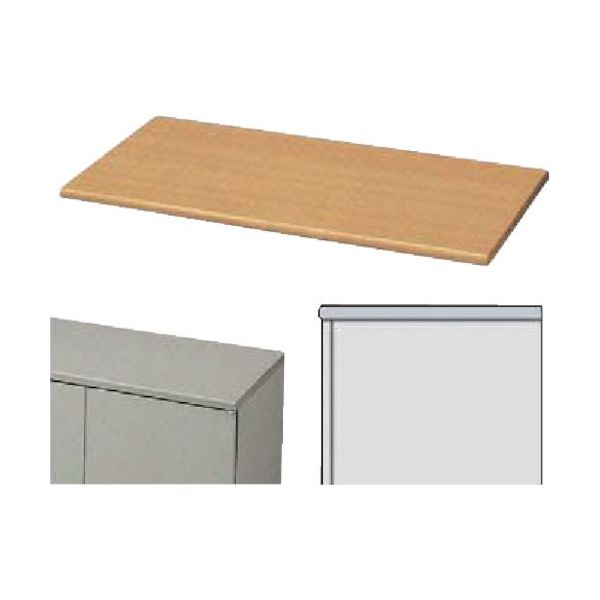 ナイキ 収納庫 NW型 天板(片面)W900×D450用 NW-900STP-LB 1台 868-5920（直送品）