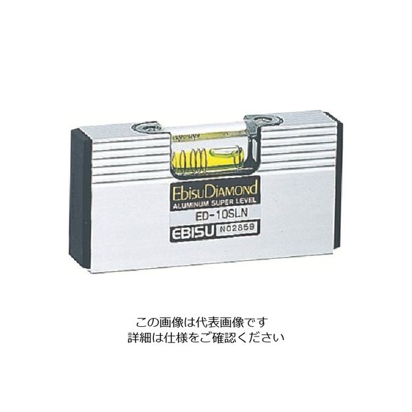 エビス エビスダイヤモンド スロープレベル 100mm ED-10SLN 1本 806-6629（直送品）