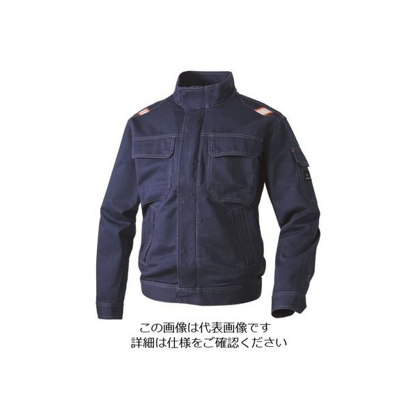 アイトス 長袖ジャンパー ネイビー 3L 60801-008-3L 1着 143-1317（直送品）